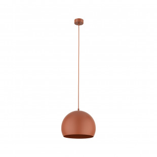 Lampa wisząca kula metalowa Zoe 27cm ceglana TK Lighting