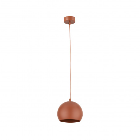 Lampa wisząca kula metalowa Zoe 17cm ceglana TK Lighting