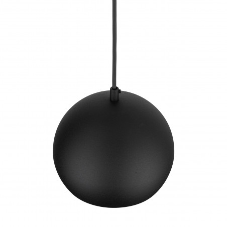 Lampa wisząca kula metalowa Zoe 17cm czarna TK Lighting