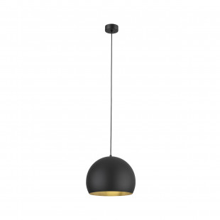 Lampa wisząca kula metalowa Zoe 27cm czarna TK Lighting