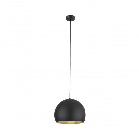 Lampa wisząca kula metalowa Zoe 27cm czarna TK Lighting