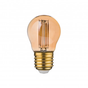 Żarówka E27 4cm G45 4,5W 2200K bursztynowa TK Lighting