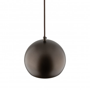 Lampa wisząca kula metalowa Zoe 17cm brązowa TK Lighting