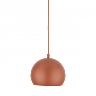 Lampa wisząca kula metalowa Zoe 17cm ceglana TK Lighting