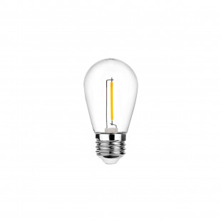 Żarówka LED E27 4,5cm 1W 3000K transparentna TK Lighting