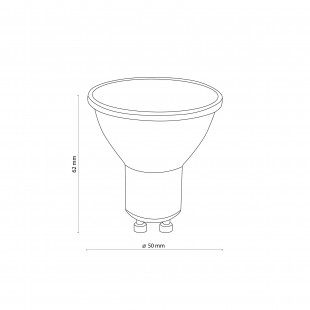 Żarówka GU10 LED 5cm 5W 4000K biała TK Lighting