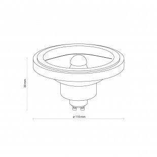 Żarówka LED ES111 GU10 11W 4000K 11,1cm TK Lighting