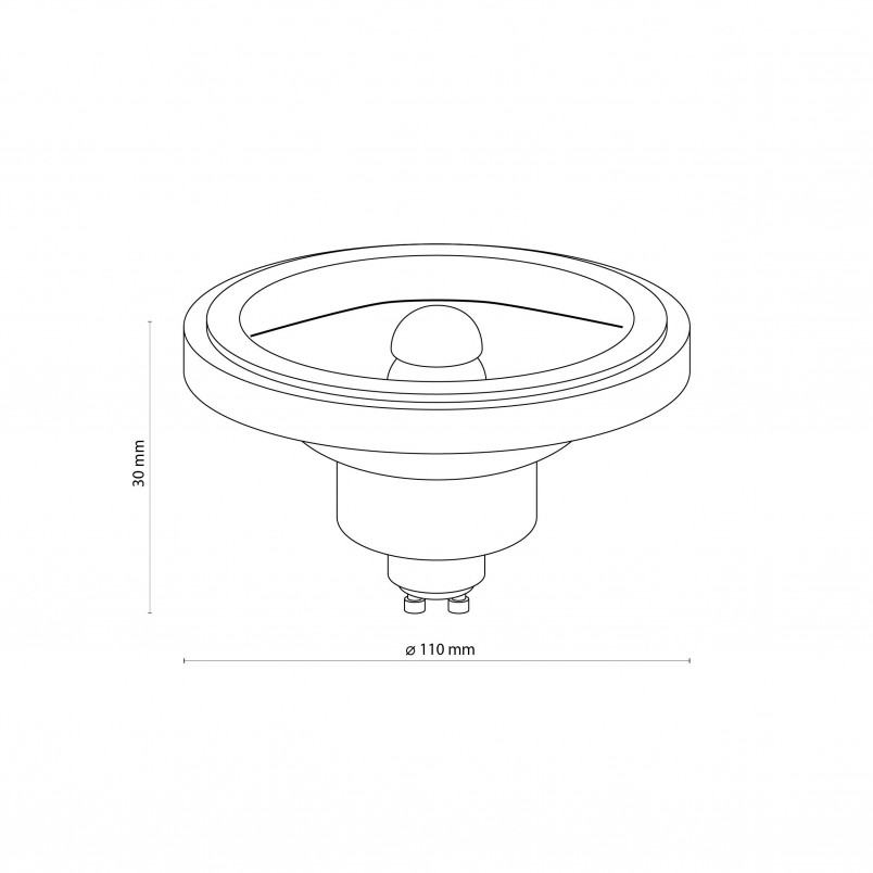 Żarówka LED ES111 GU10 11W 4000K 11,1cm TK Lighting