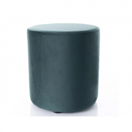 Pufa okrągła welurowa Doti B Velvet 38cm zielona Signal