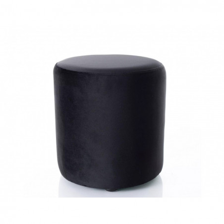 Pufa okrągła welurowa Doti C Velvet 33cm czarna Signal