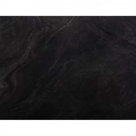 Stół rozkładany z ceramicznym blatem Armando 160-240x90cm czarny mat Signal