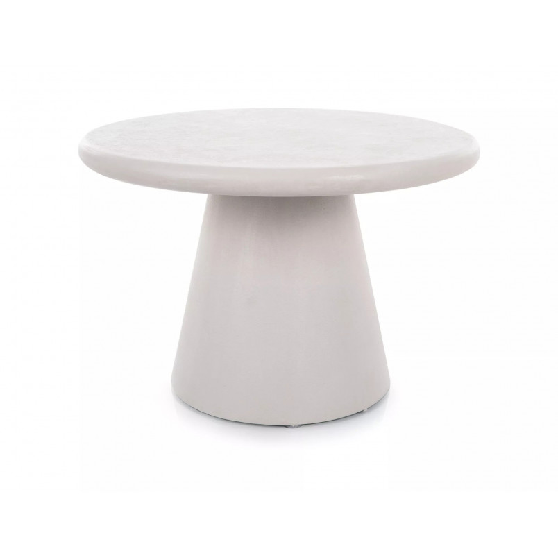Stolik kawowy z mikrocementu Aurora 60cm jasny szary Signal Stolik kawowy z mikrocementu Aurora 60cm jasny szary Signal