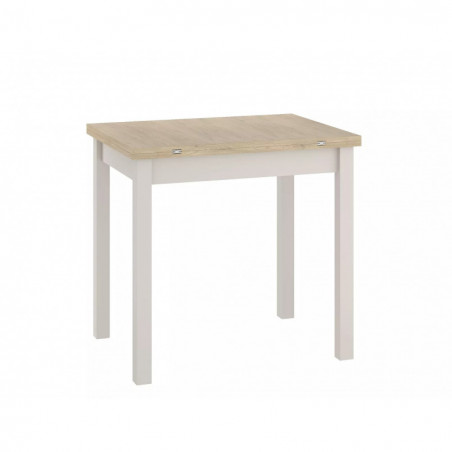 Stół kwadratowy rozkładany Flip 60x80cm dąb cremona torro / kaszmir Signal