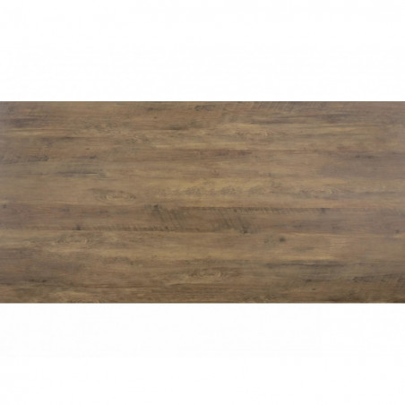 Stół nowoczesny rozkładany Genesis Legno 180-240x90cm dąb efekt drewna / czarny mat Signal