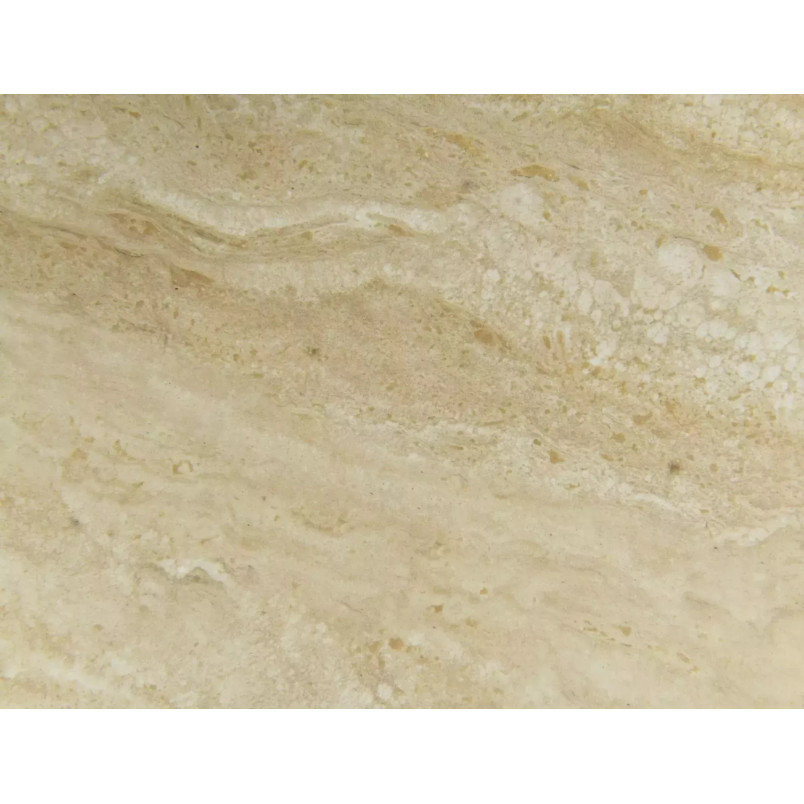 Stół rozkładany na jednej nodze Monaco 160-200x90cm travertine beż mat / dąb Signal