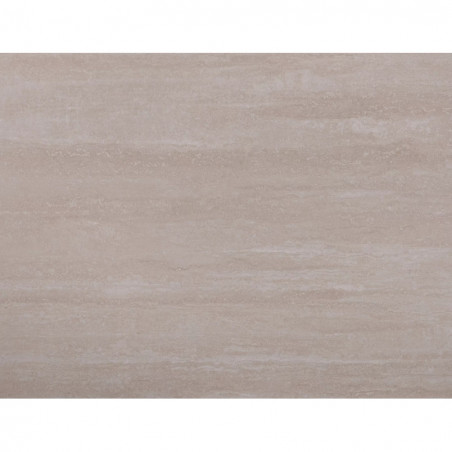 Stół rozkładany ceramiczny Norton 160-240x90cm travertine beżowy / czarny mat Signal