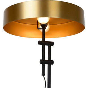 Lampa stołowa designerska Giada 40 Mosiądz/Czarny marki Lucide