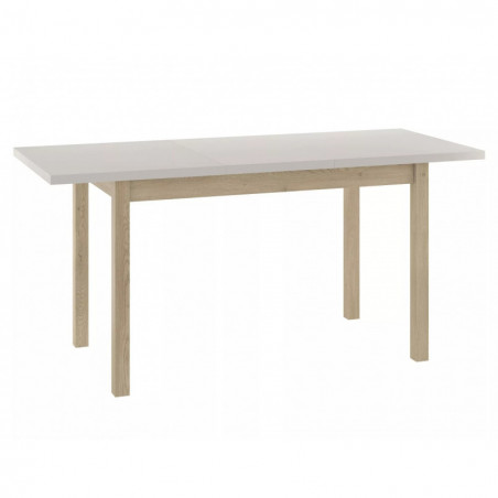 Stół prostokątny Adam 90-125x65cm kaszmir / dąb cremona torro Signal