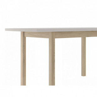 Stół prostokątny Adam 90-125x65cm kaszmir / dąb cremona torro Signal