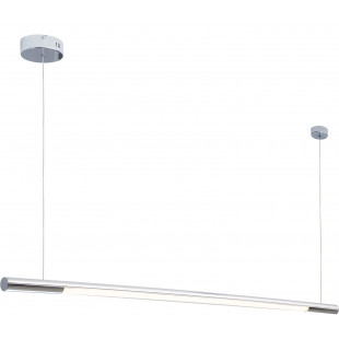 Lampa wisząca podłużna liniowa Organic 100 Led chrom marki MaxLight