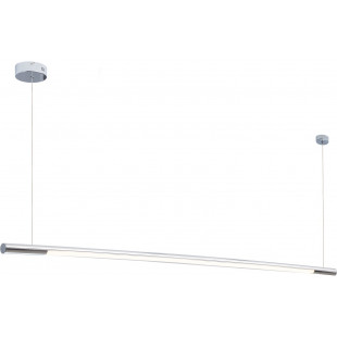Lampa wisząca podłużna liniowa Organic 150 Led chrom marki MaxLight