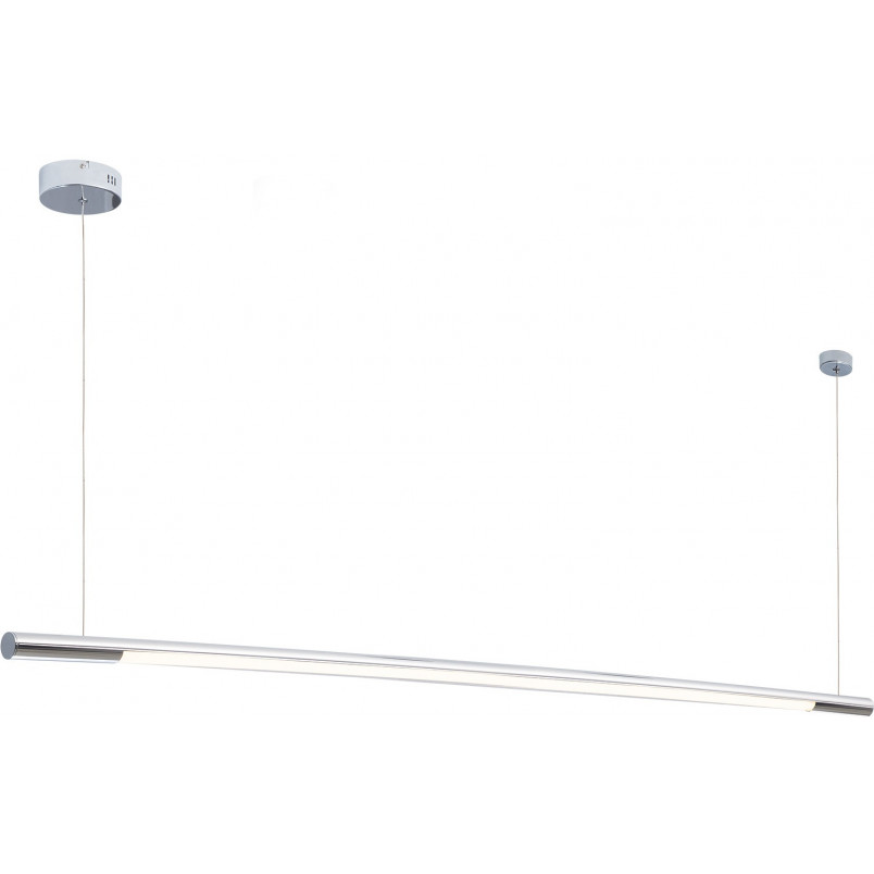 Lampa wisząca podłużna liniowa Organic 150 Led chrom marki MaxLight