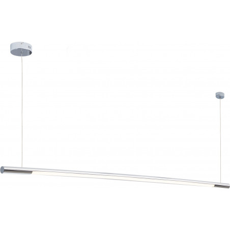Lampa wisząca podłużna liniowa Organic 150 Led chrom marki MaxLight