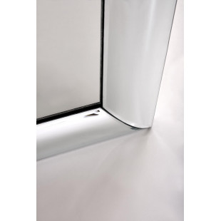 Lustro ścienne glamour Abisso 162x72cm srebrne Halmar