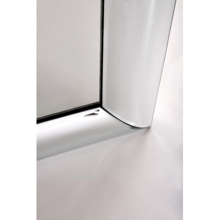 Lustro ścienne glamour Abisso 162x72cm srebrne Halmar