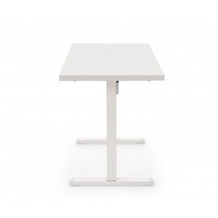 Biurko z regulacji wysokości B54 120x60cm białe Halmar