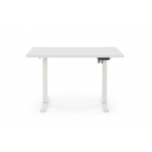 Biurko z regulacji wysokości B54 120x60cm białe Halmar