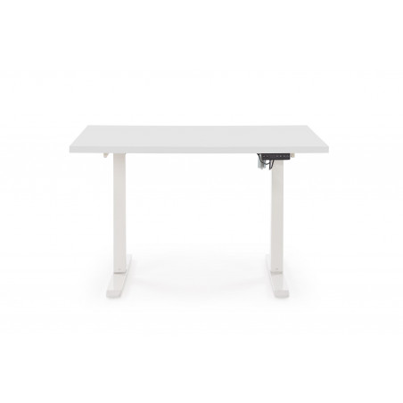 Biurko z regulacji wysokości B54 120x60cm białe Halmar