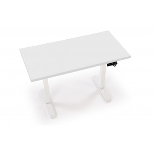 Biurko z regulacji wysokości B54 120x60cm białe Halmar