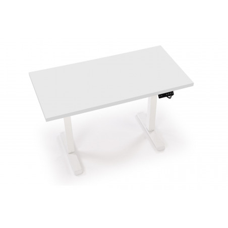 Biurko z regulacji wysokości B54 120x60cm białe Halmar