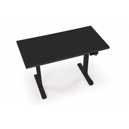 Biurko z regulacji wysokości B54 120x60cm czarne Halmar