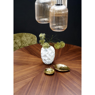 Stół okrągły modern Caldo 120cm orzech Halmar