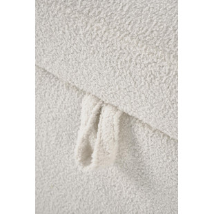 Ławka tapicerowana z funkcją pojemnika Ficaria 150x47cm kremowa Halmar