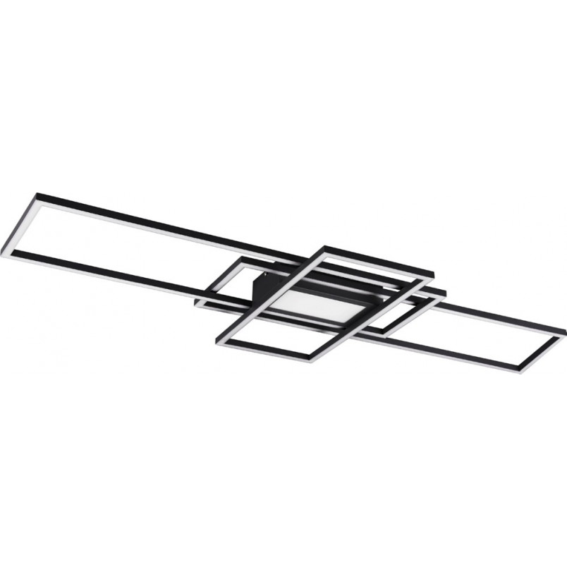 Plafon sufitowy nowoczesny Irvine 105 Led Czarny marki Trio