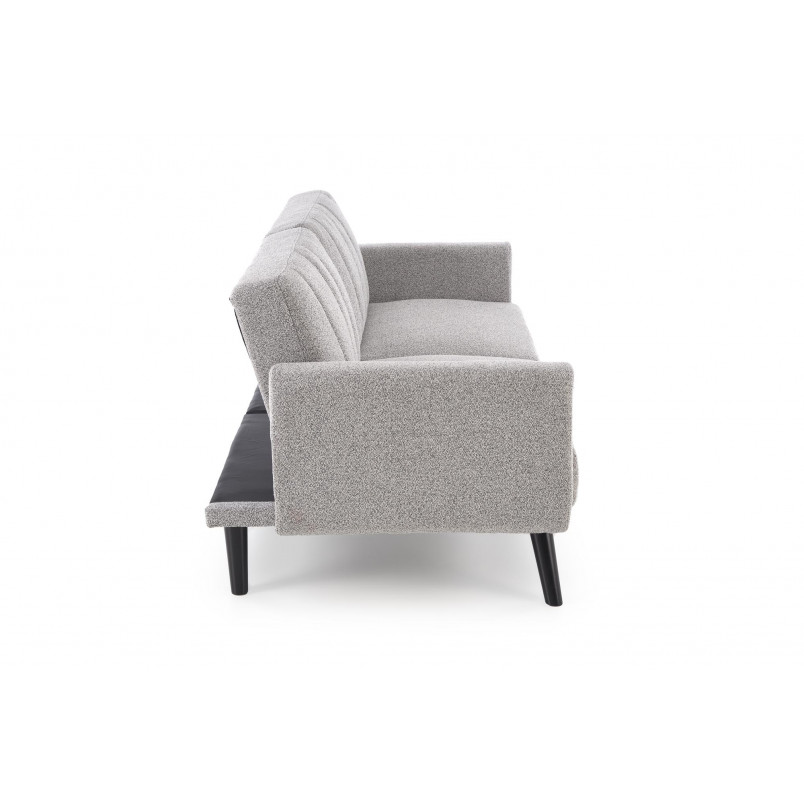 Sofa rozkładana na nóżkach Larix 200cm popiel Halmar