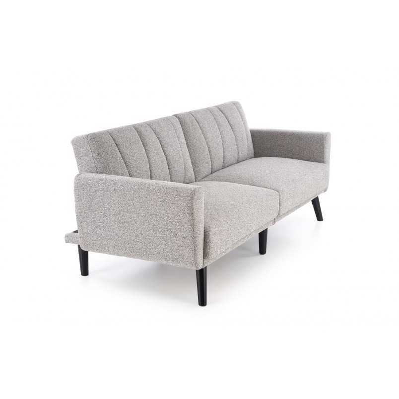 Sofa rozkładana na nóżkach Larix 200cm popiel Halmar