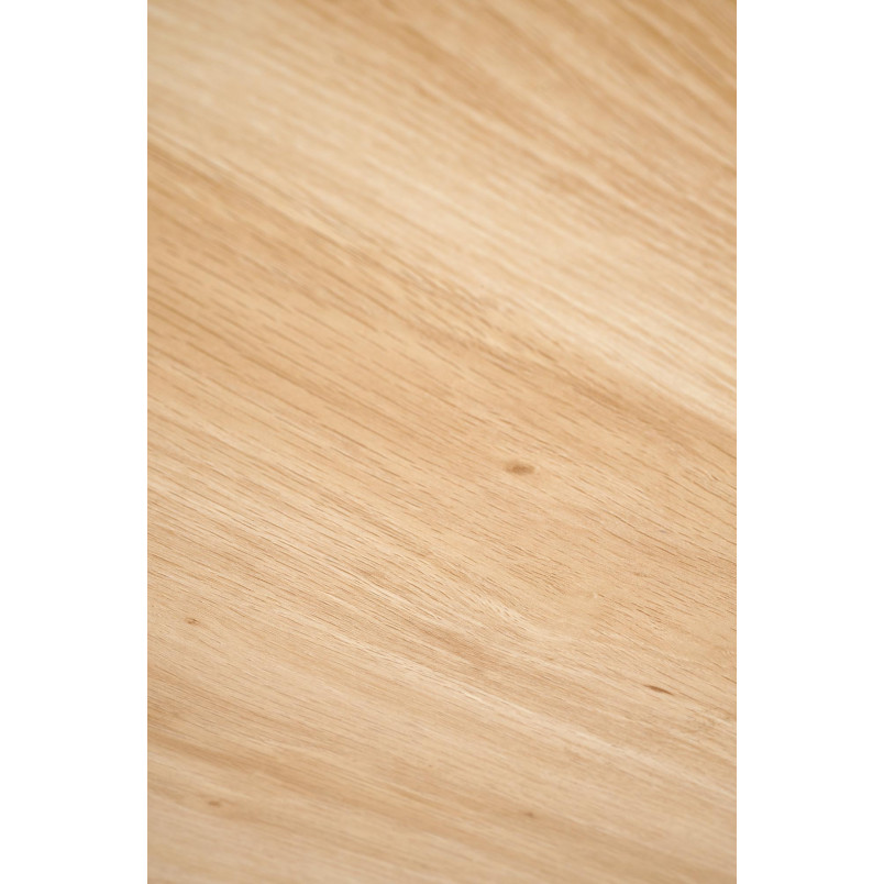 Stół okrągły 4-osobowy Morus 120cm odcienie drewna naturalnego Halmar