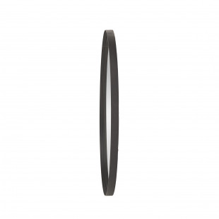 Lustro ścienne okrągłe Patina 70cm czarna rama Halmar