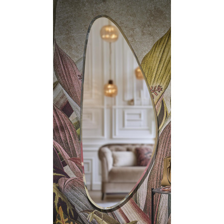 Lustro ścienne łezka bez ramy Serenity 120x50cm Halmar