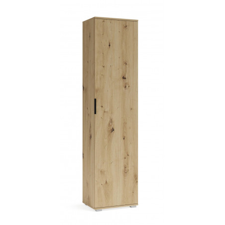 Szafa do przedpokoju / słupek Clif SL-50 dąb artisan Halmar
