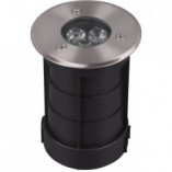 Lampa spot ogrodowa wpuszczana Belaja Round II LED IP65 nikiel marki Trio