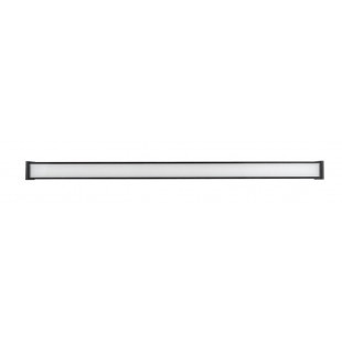 Plafon podłużny do łazienki Outline LED 300K M 100x9cm czarny Nowodvorski