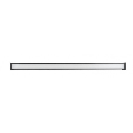 Plafon podłużny do łazienki Outline LED 300K M 100x9cm czarny Nowodvorski