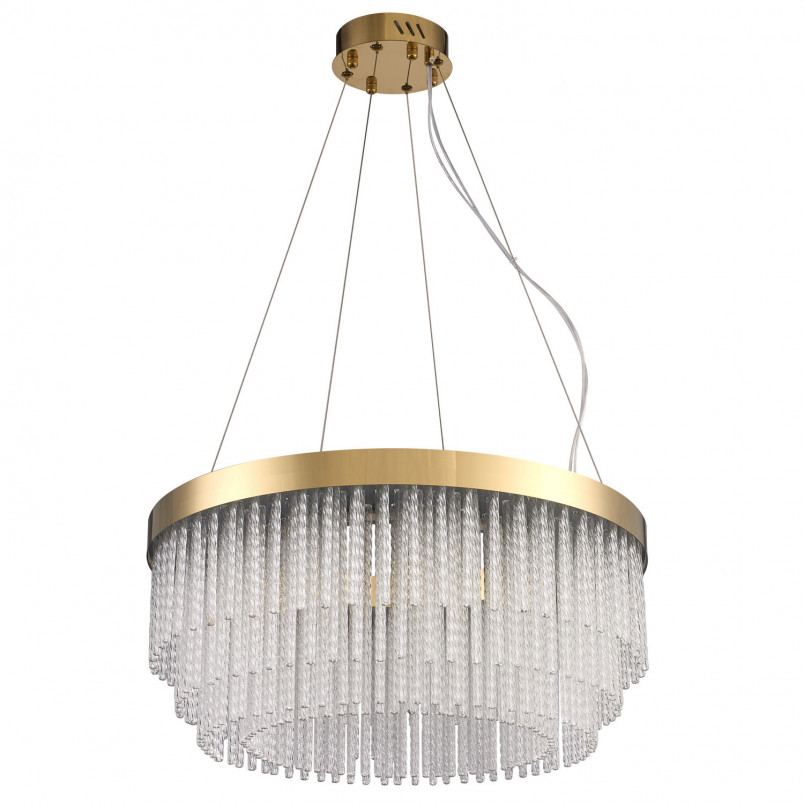 Żyrandol kryształowy glamour Gloria LED 60cm Step Into Design