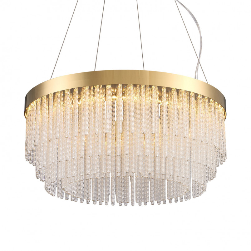 Żyrandol kryształowy glamour Gloria LED 60cm Step Into Design