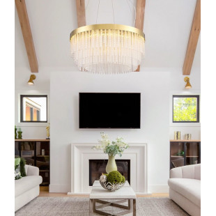 Żyrandol kryształowy glamour Gloria LED 60cm Step Into Design